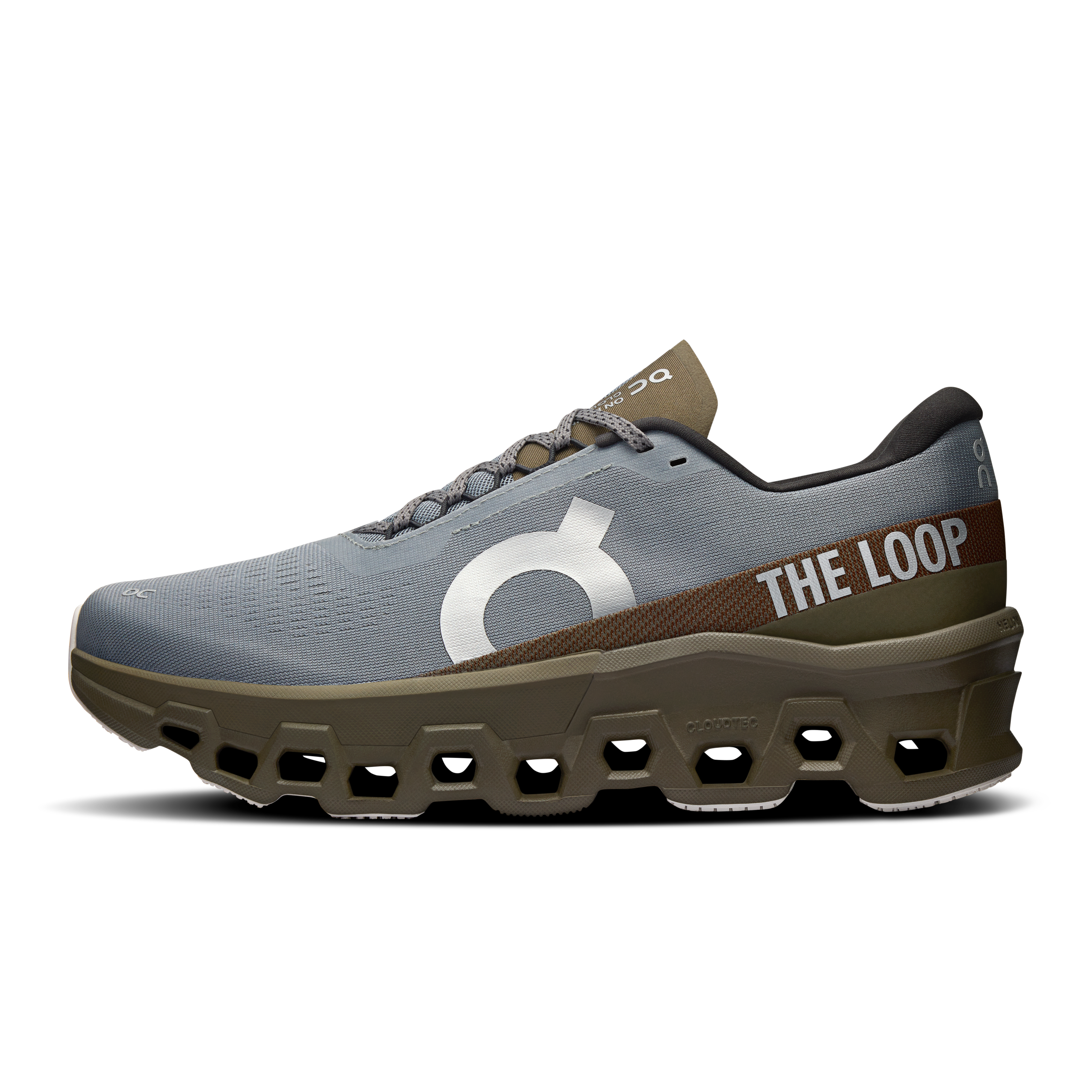 On Heren Cloudmonster 2 PLEASURES x The Loop Mist | Olijfgroen