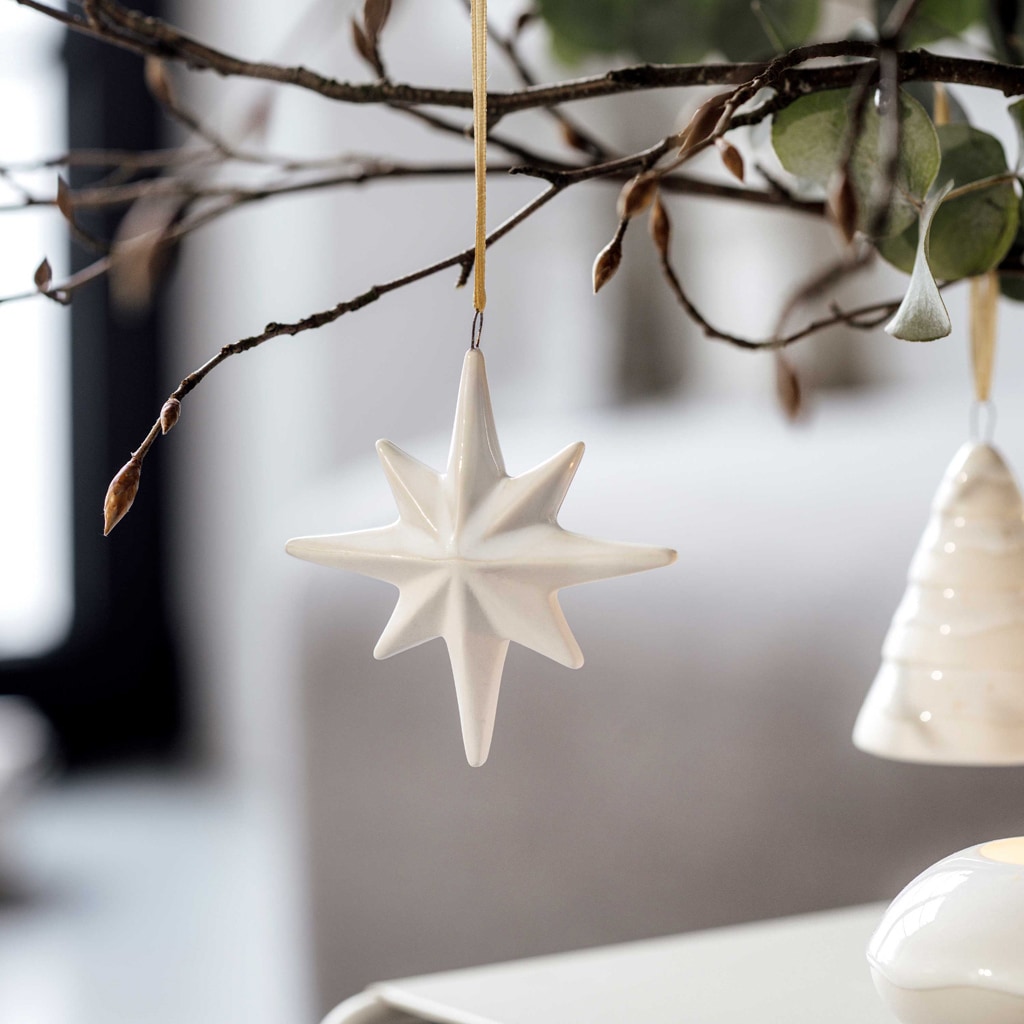 Étoile décorative Villeroy & Boch « Winter Glow » – 1 pièce