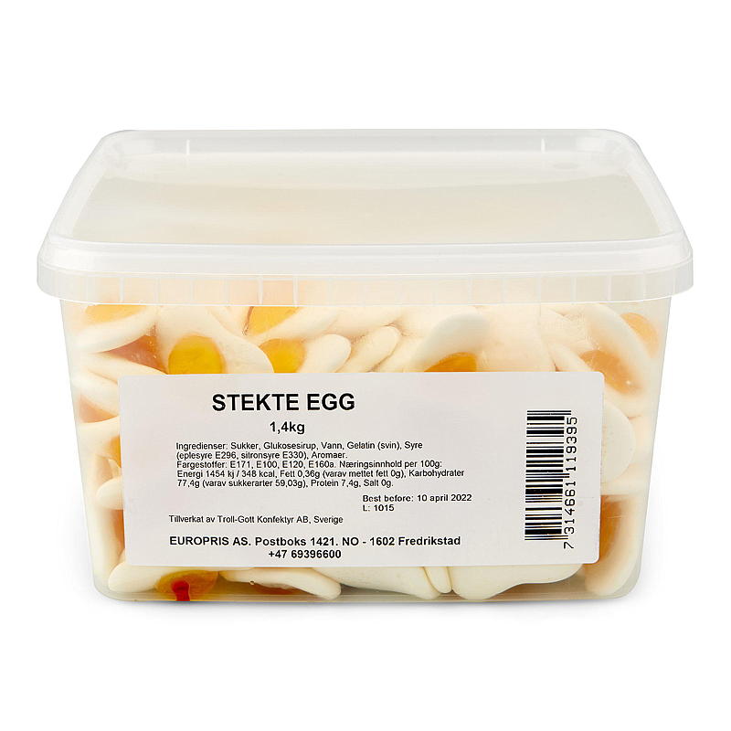 Œufs au plat KnallGoodt 1,4 kg