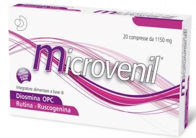 MICROVENIL Microvenil 1150 mg Voedingssupplement 20 tabletten
