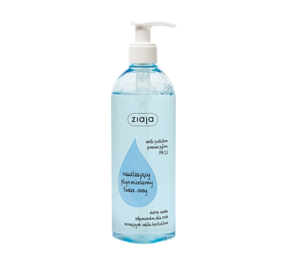 Ziaja nawilżający płyn micelarny do skóry suchej 390ml