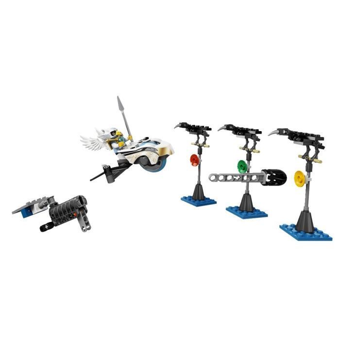 Jeu de construction LEGO - Lego Chima - Le stand de tir 70101 - Equila et son Speedorz Aigle