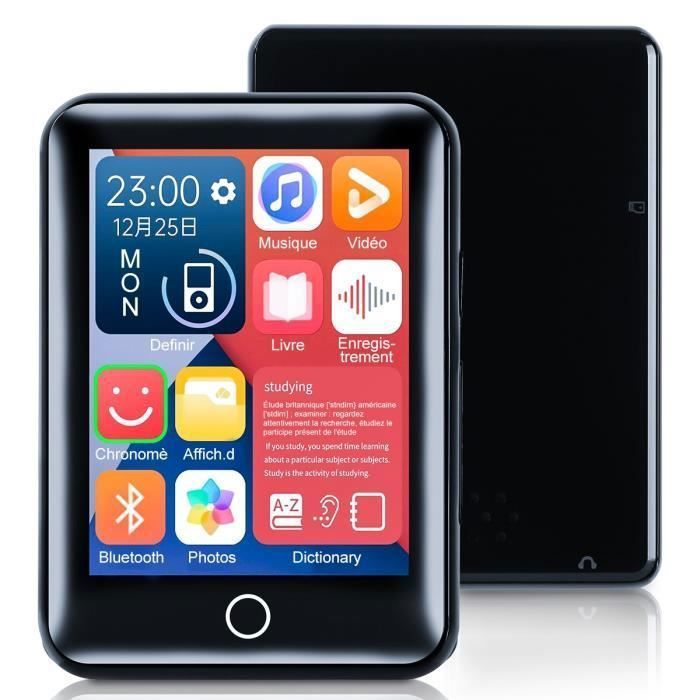 80 Go Lecteur MP3-MP4 Bluetooth 5.4 avec 3
