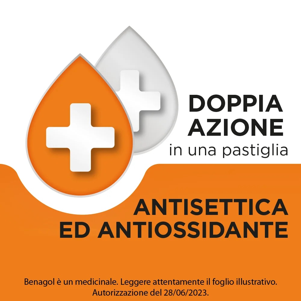 BENAGOL Benagol tabletten met vitamine C met sinaasappelsmaak 36 orale antiseptische tabletten