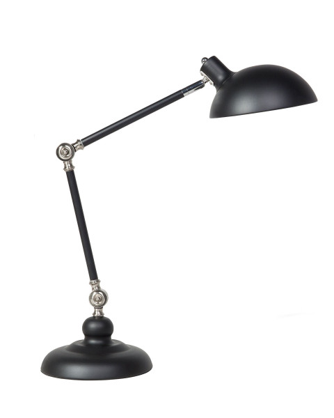 Lampa biurkowa nocna regulowana czarna