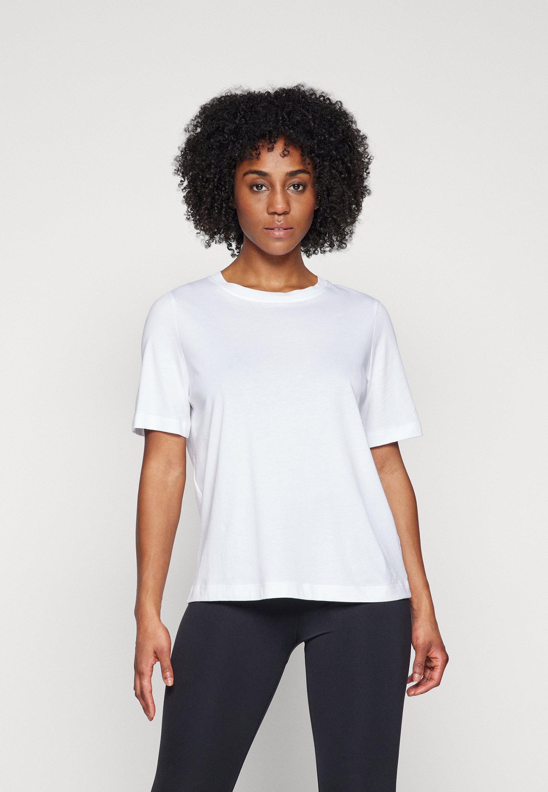 Sweaty Betty ESSENTIAL CREW NECK - T-shirt basic - bianca