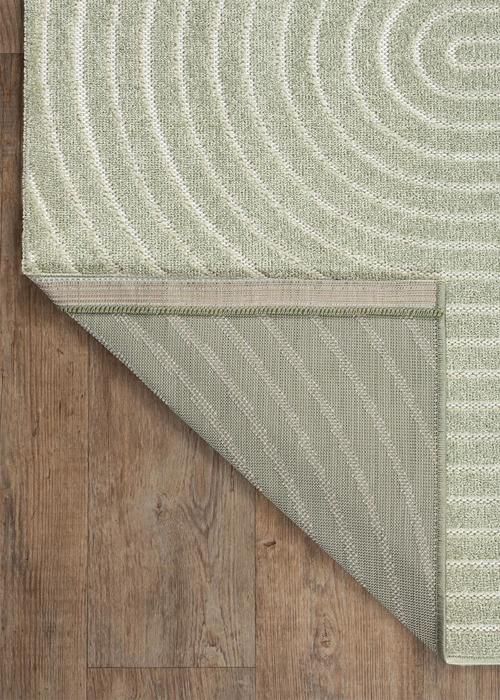 Modern Living Room Rug - THE CARPET - Santo Plus - Green - 120 x 160 cm