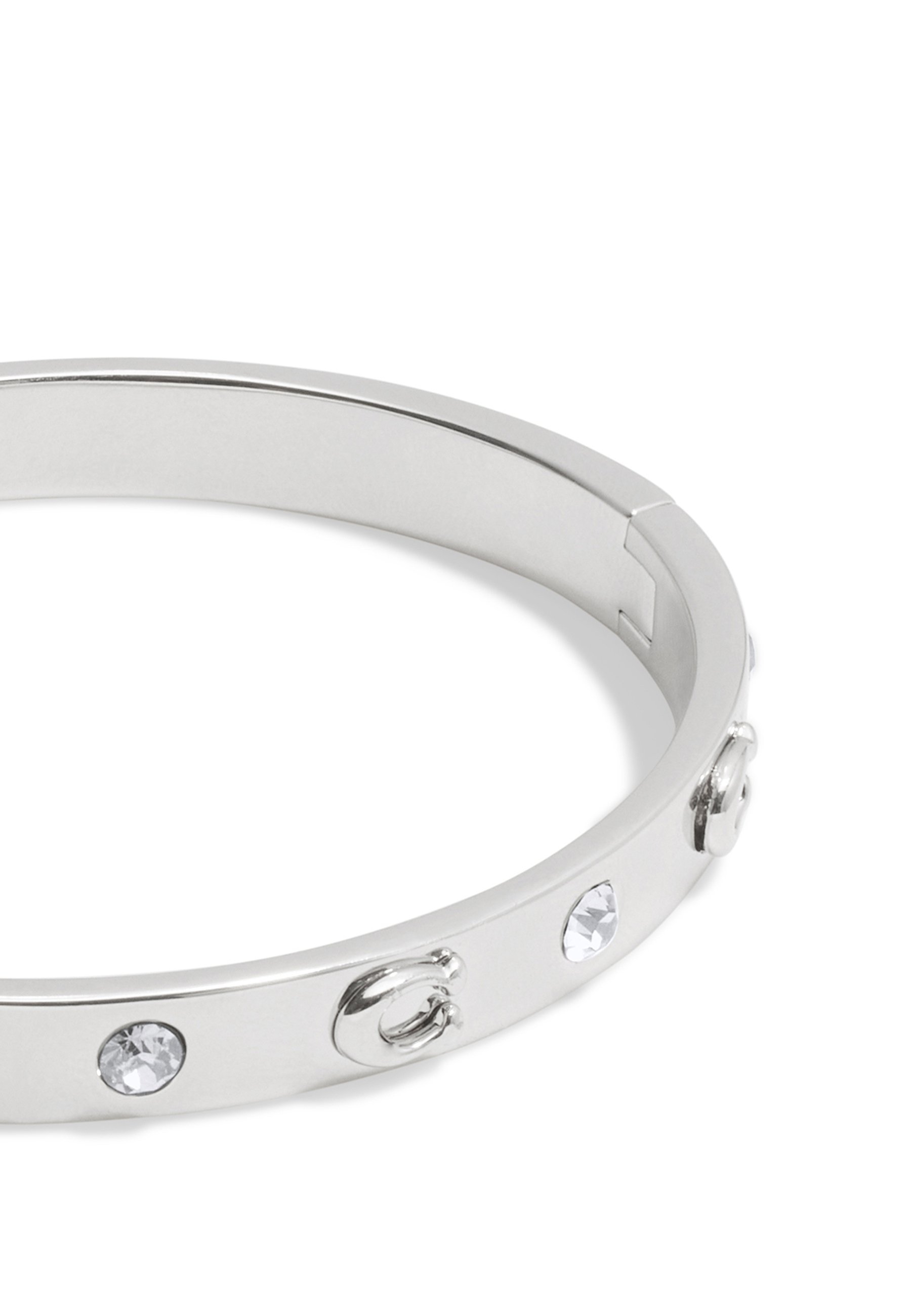 COACH HINGED - Armband - weiß