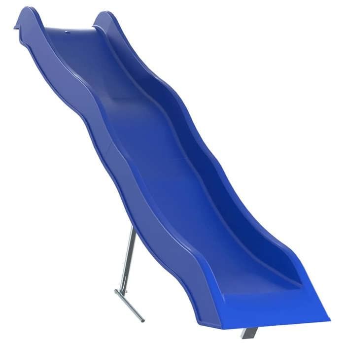 vidaXL Speelglijbaan, Buitenspeelgoed, Speeltoestel, Kinderglijbaan voor Tuin, Terras en Buitengebruik, Blauw 826599