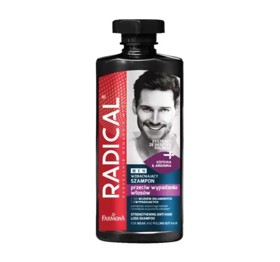 Farmona Radical Men wzmacniający szampon przeciw wypadaniu włosów 400 ml