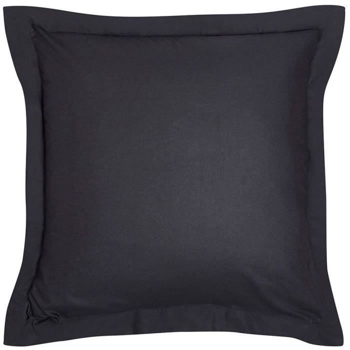 Funda de almohada - HOY - 63 x 63 cm - Algodón orgánico - Certificado Oeko-Tex - Borde de 5 cm