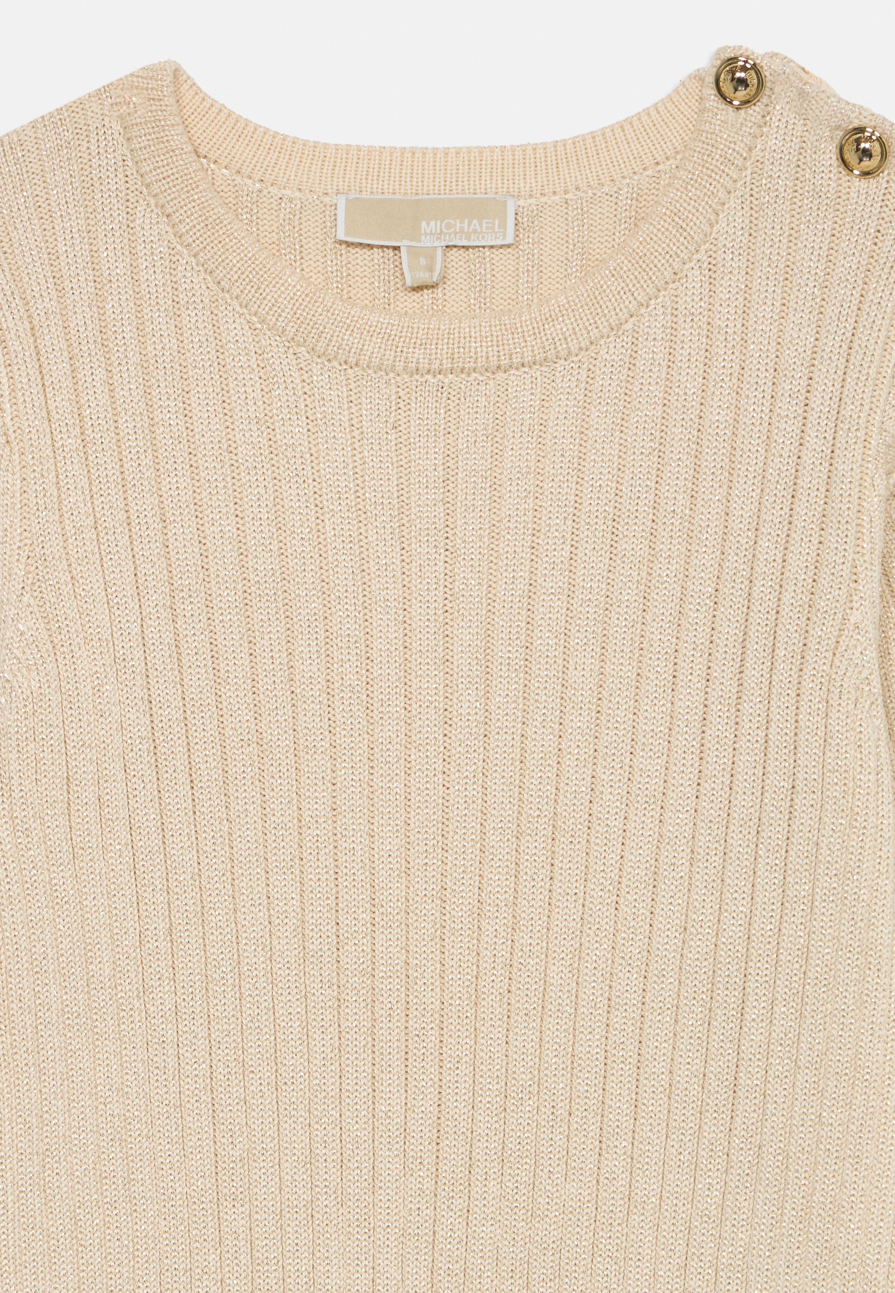 Michael Kors Kinderkleid – Strickkleid – goldfarben