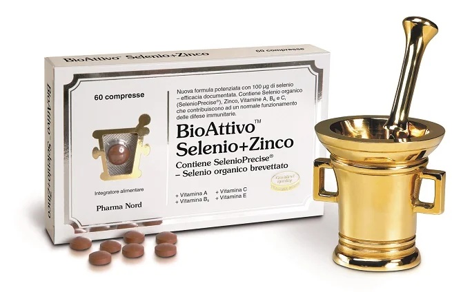 BIOACTIVE Sélénium + Zinc Bioactif 60 comprimés Système immunitaire