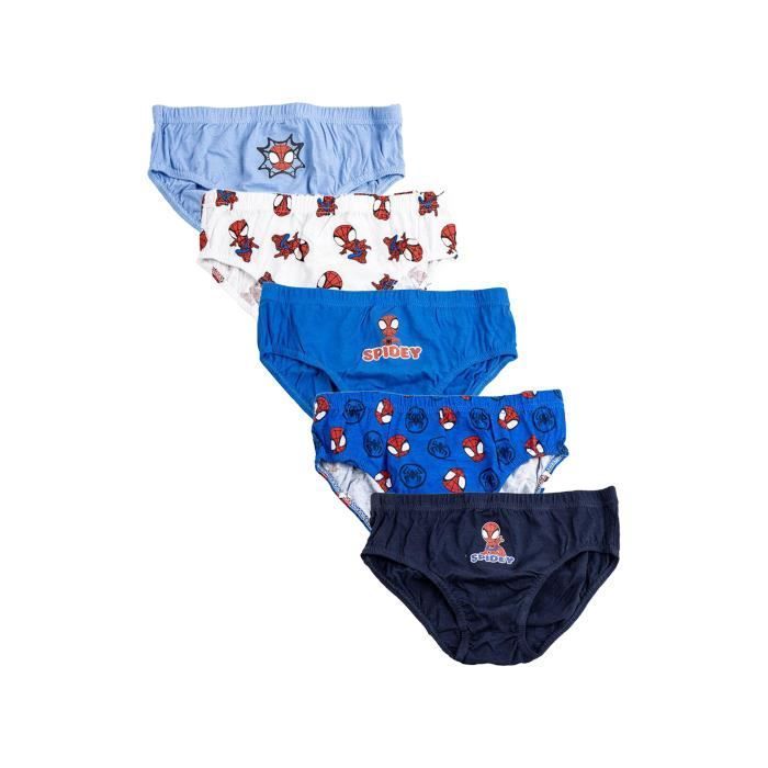 Ensemble de sous-vêtements - Spidey - Garçon - 5 pièces - 100% coton - Multicolore