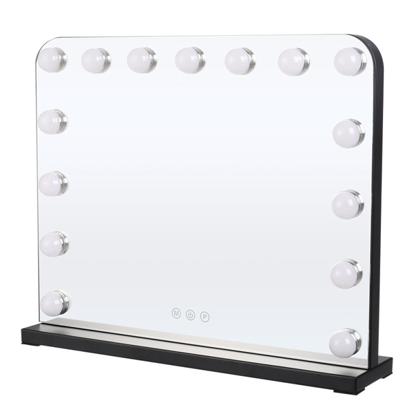 Livingandhome Hollywood LED-Schminkspiegel