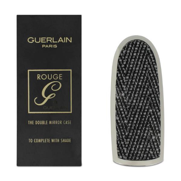 Guerlain Rouge dubultā spoguļa lūpu krāsas maciņš ar franču ševronu