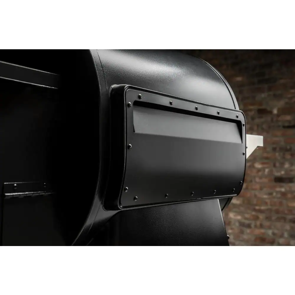 Timberline 850 Wifi -pellettigrilli ja -savustin mustana