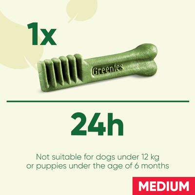 Greenies Golosinas Dentales para Perros Pack Ahorrador 3 x 170 g