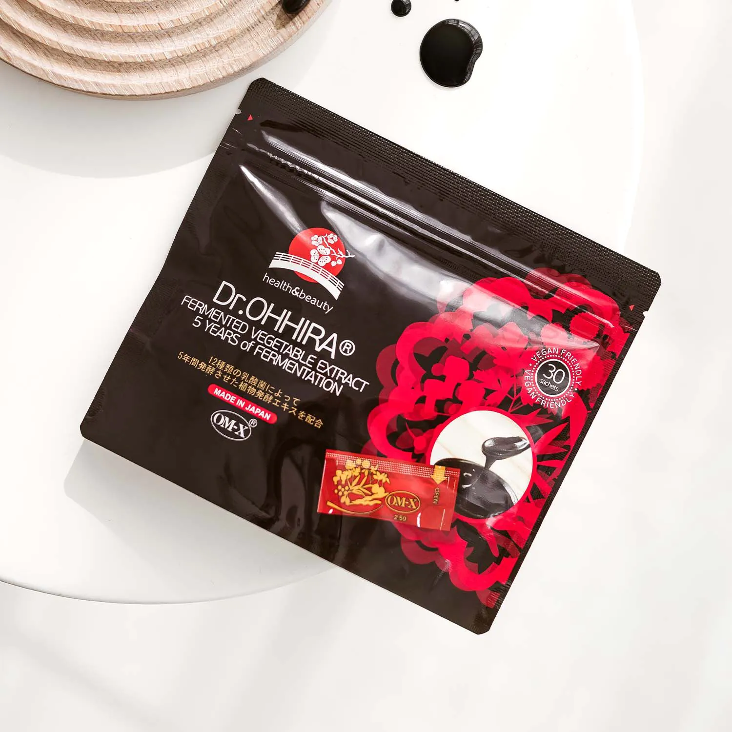 Dr. Ohhirra Pasta Roślinna OM-X 5-letnia Fermentacja, Pasta