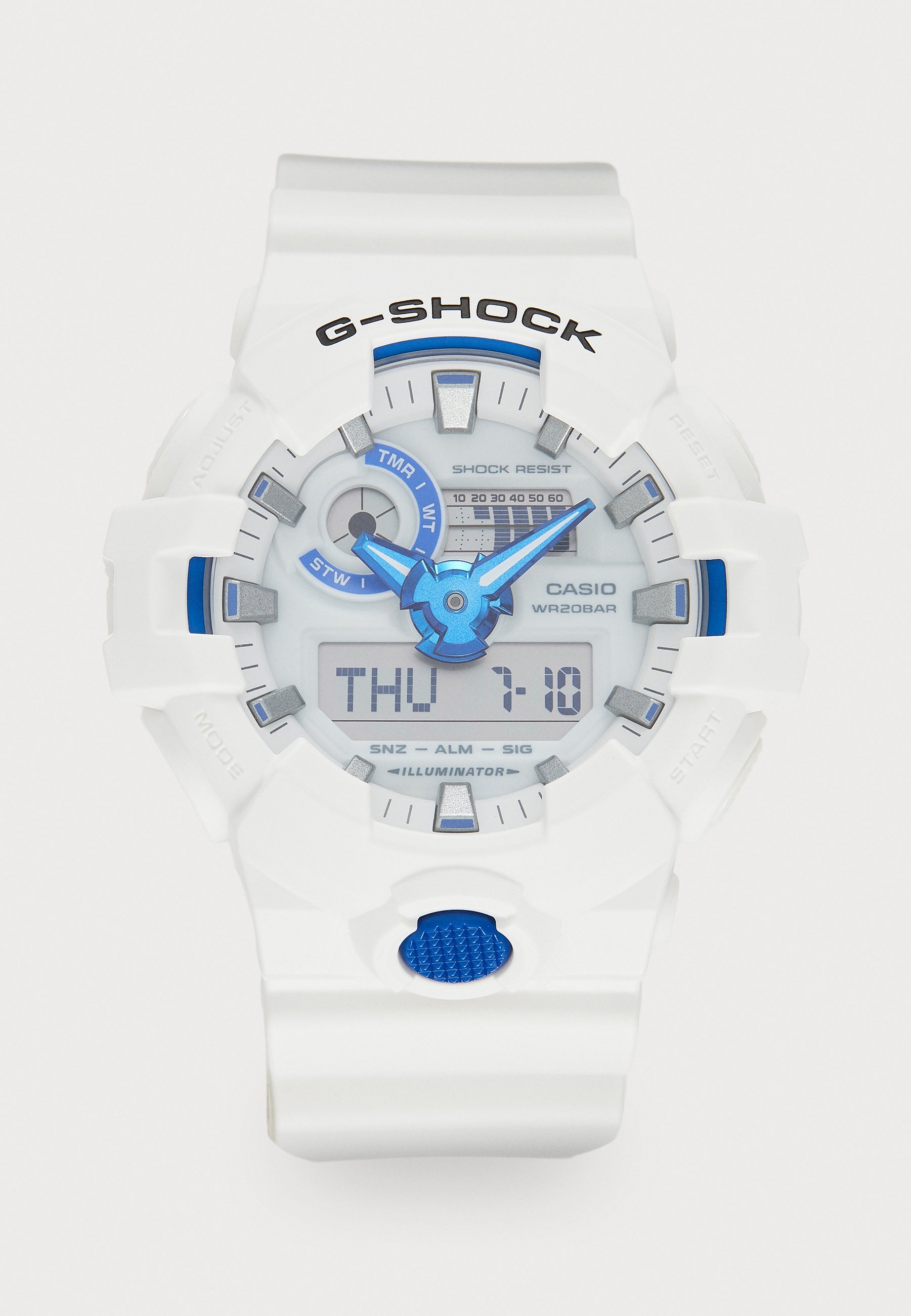 G-SHOCK GA-700HDS-7A - Orologio cronografo - bianco