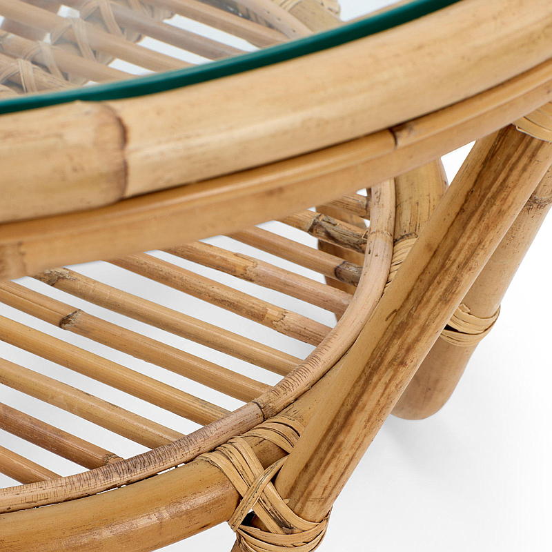 Sofá para el hogar, grupo Naturaleza, ratán, Tonga