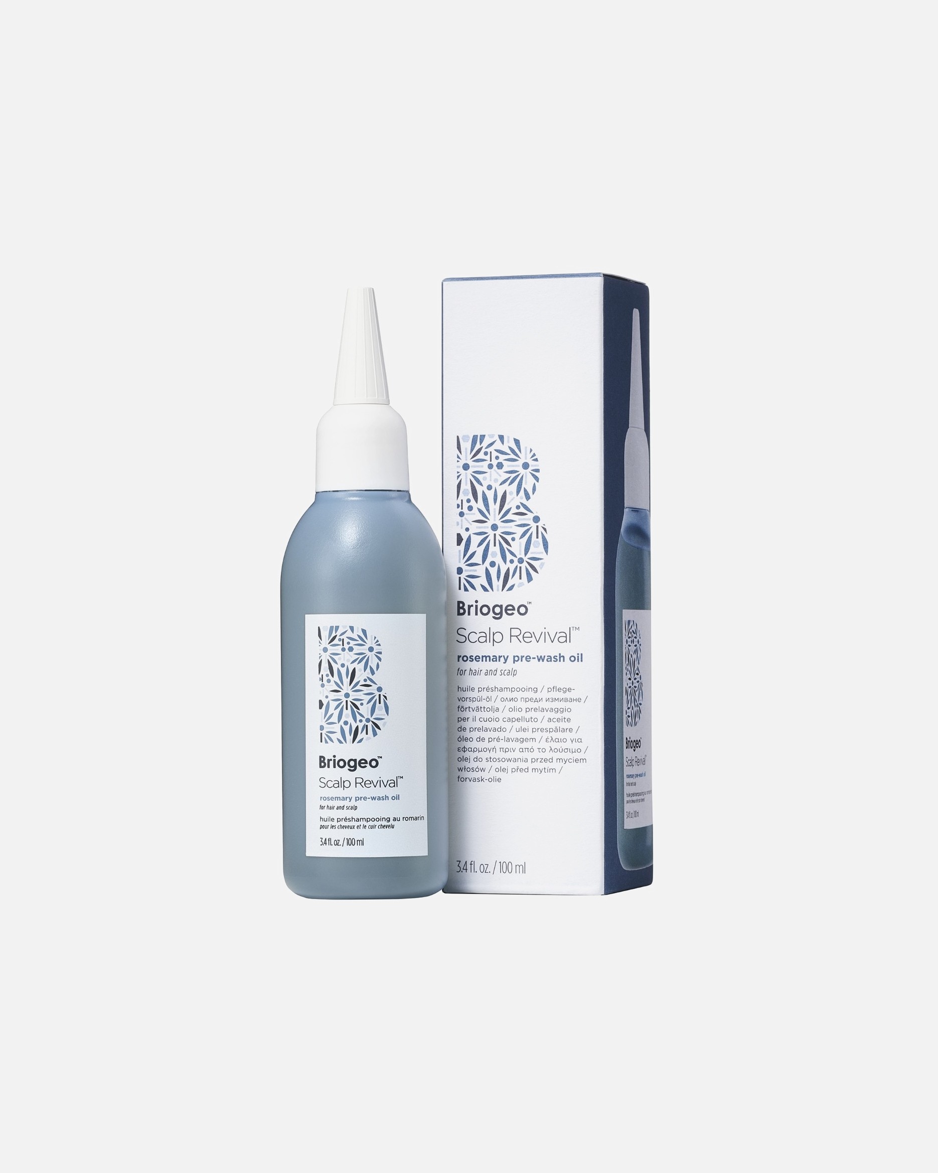 Briogeo Scalp Care Scalp Revival™ ulje za prethodno pranje kose i vlasišta s ružmarinom – 100 ml