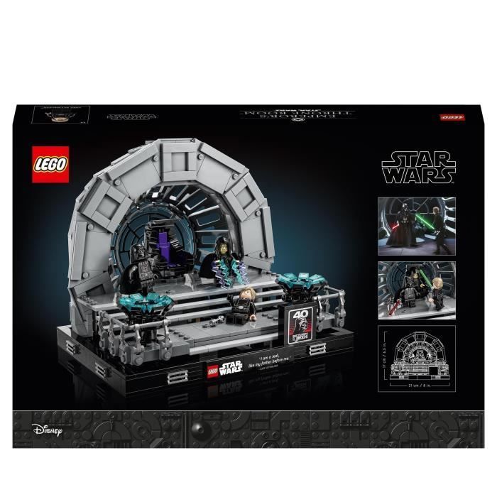 LEGO® Star Wars 75352 Emperor's Throne Room Diorama, Model Kit with Lightsabers