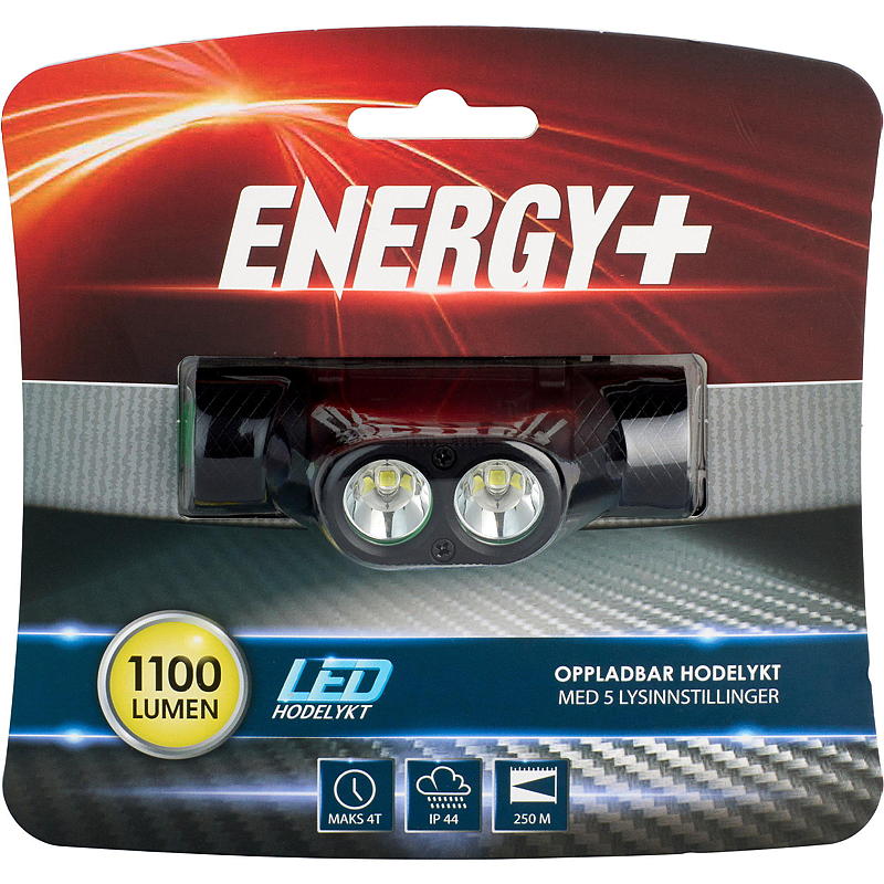 Energy pandelampe LED 1100 lumen, genopladelig