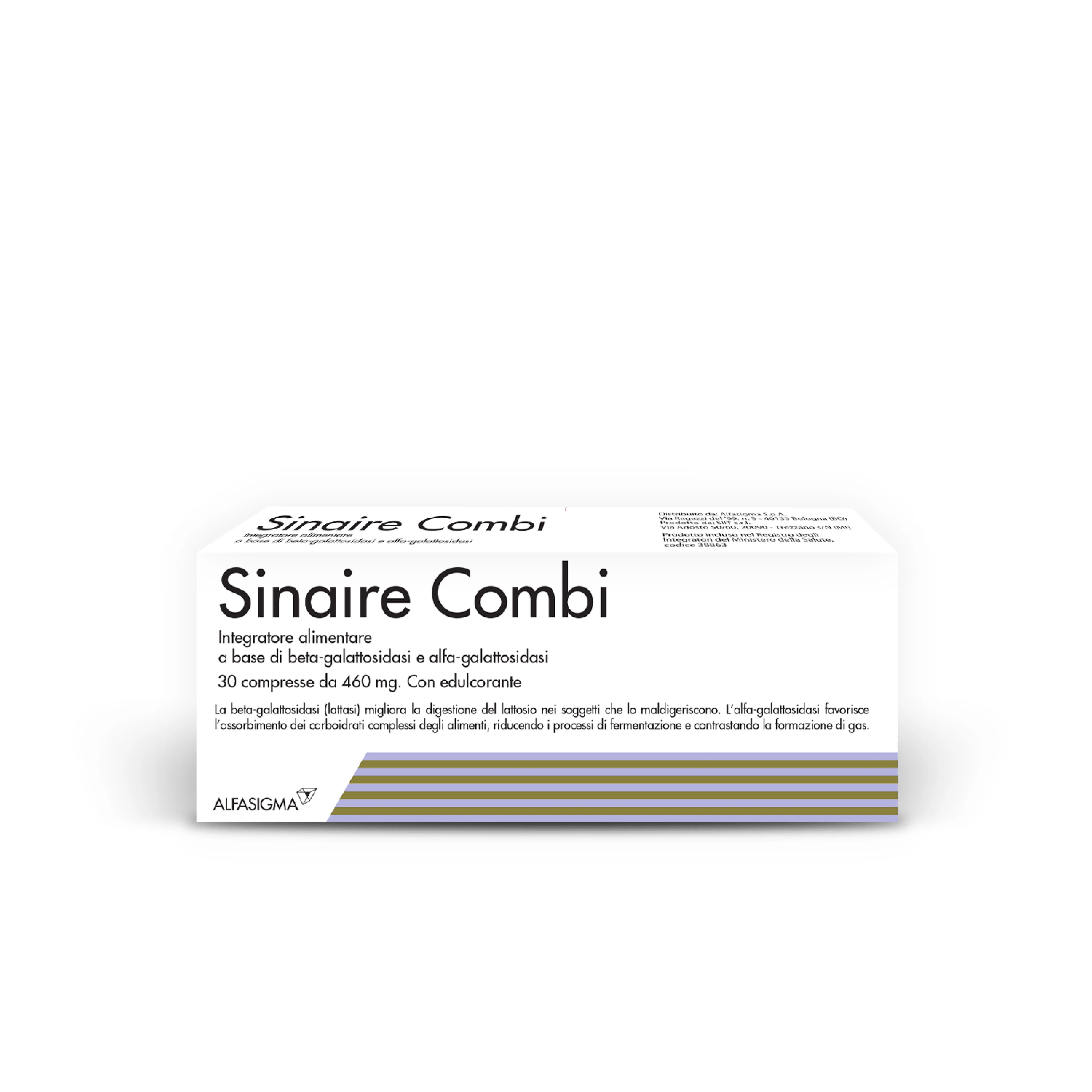 SINAIRE Sinaire Combi Suplemento Enzimático 30 comprimidos Antifermentante intestinal