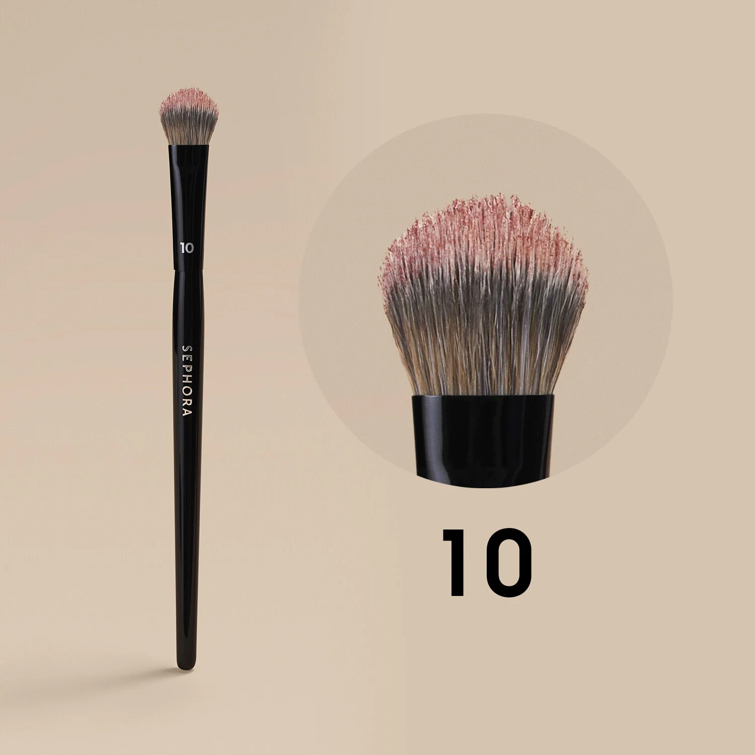 Pro Brush - Pędzel do cieni do powiek Pro Eyeshadow nr 10