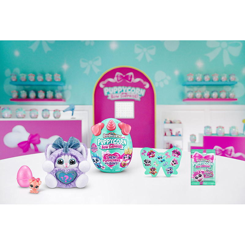 Rainbocorn Puppycorn Bow overraskelse, S6