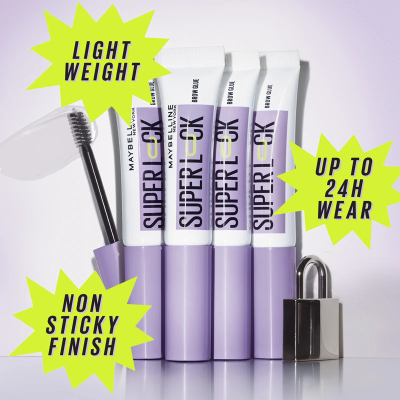 Gel fixador de sobrancelhas Maybelline New York Super Lock
