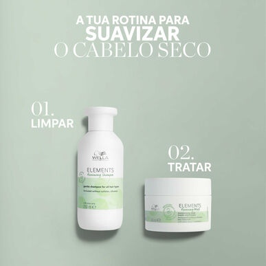 Champú revitalizante e hidratante sin sulfatos Wella Professionals Elements Renewing