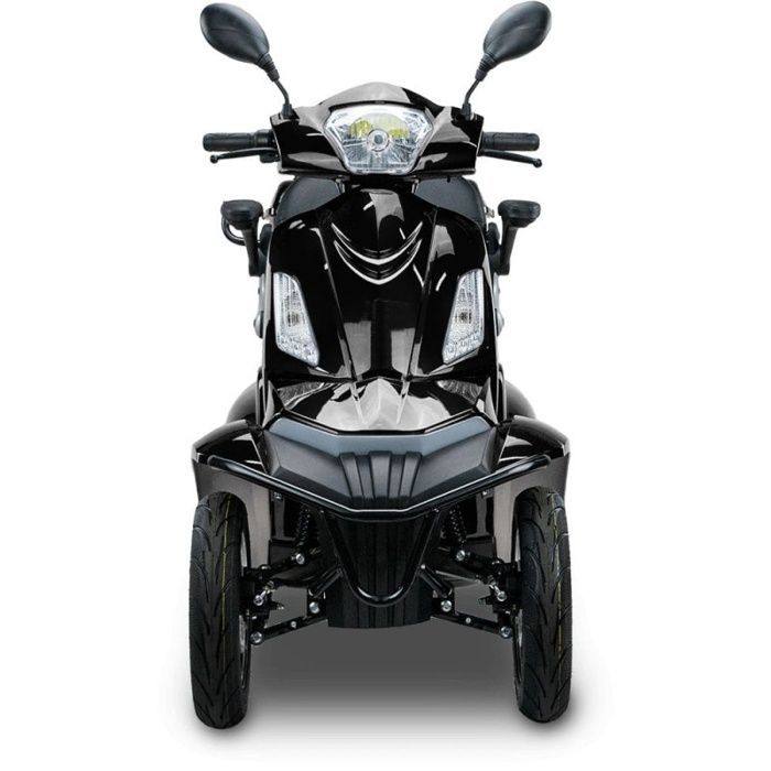 FRAPPY Scooter électrique 4 roues 1000W immatriculable noir senior