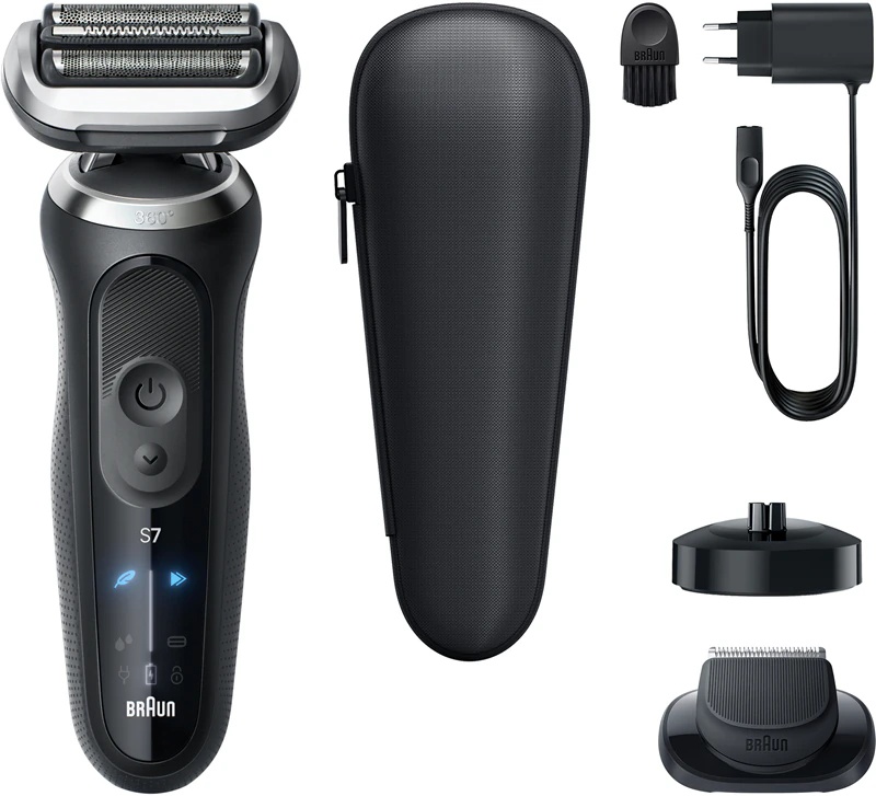 Braun Series 7 72-N4200s elektrinis skustuvas su įkrovimo stovu