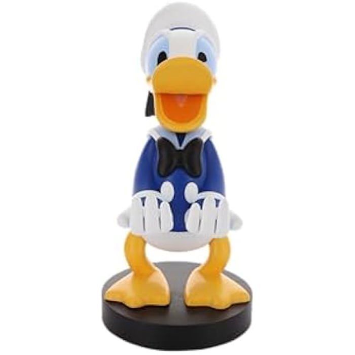 Figura de juego de Donald Duck de Disney - CABLEGUYS - Soporte para mando o smartphone - Cable USB incluido - 20 cm
