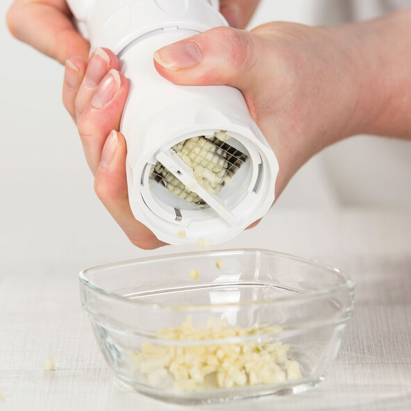 Garlic slicer G5, white