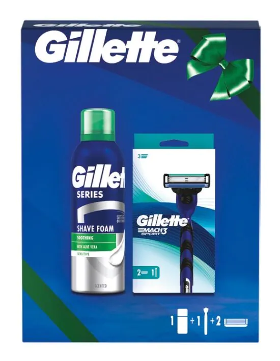 Gillette Zestaw Dla Mężczyzn Mach3 + Pianka