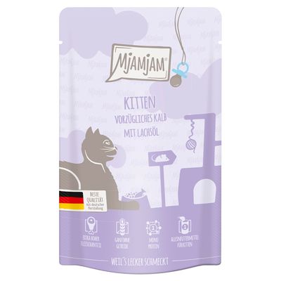 Pachet mixt MjAMjAM Kitten 12 x 125 g