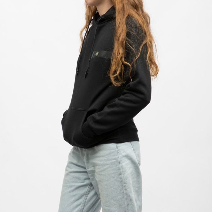 Sweat à capuche basique coton avec logo Femme US GRAND POLO