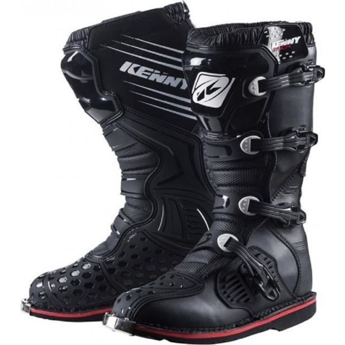 Botas de motocross Kenny Track para niños - negras - talla 32