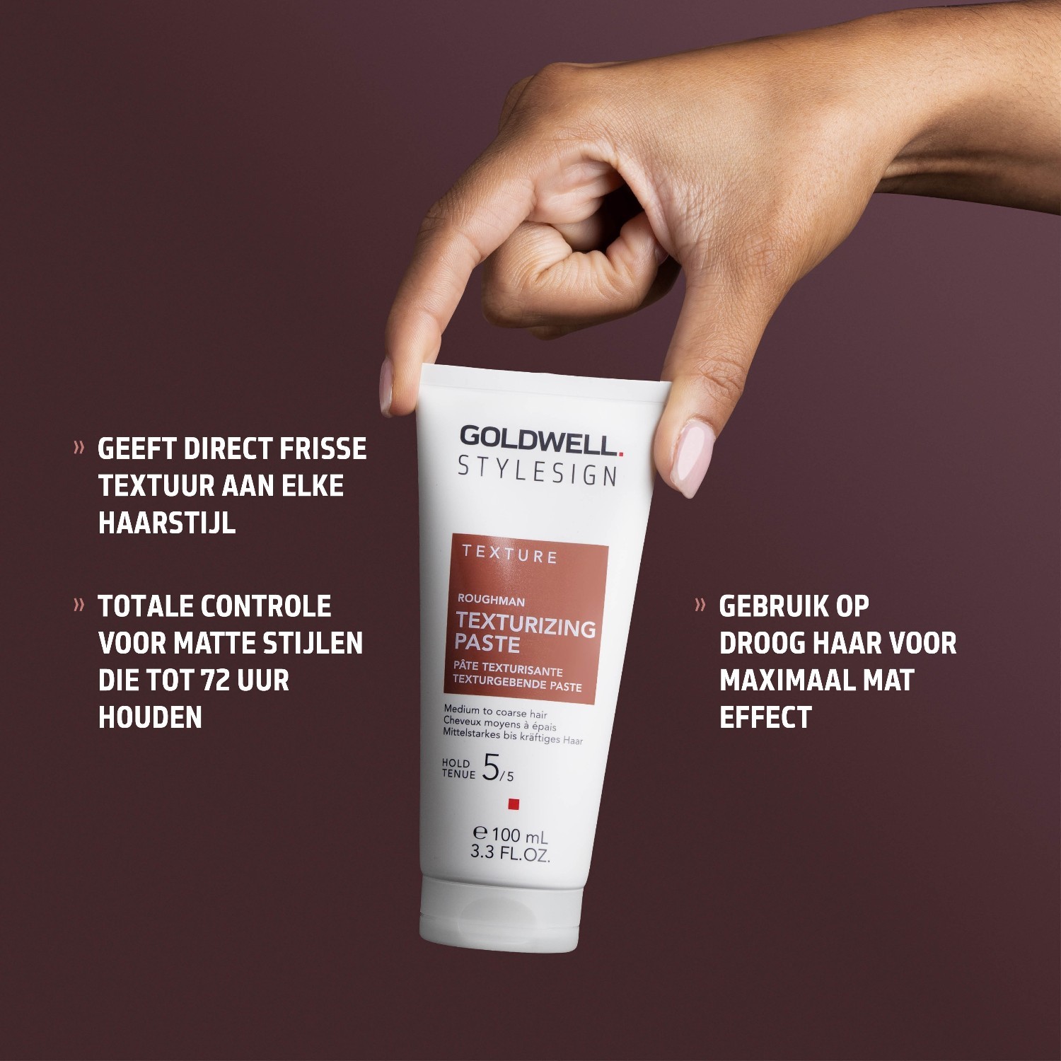 Goldwell Hair Wax Stylesign Roughman tekstūras pasta - 100 ml