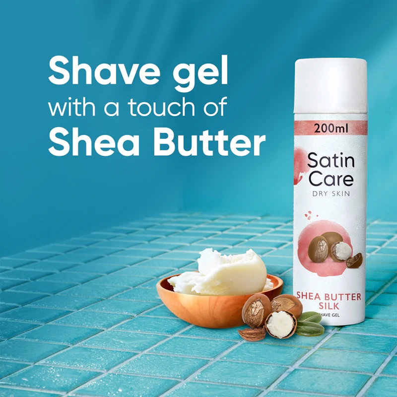 „Gillette Venus Satin Care“ skutimosi želė moterims