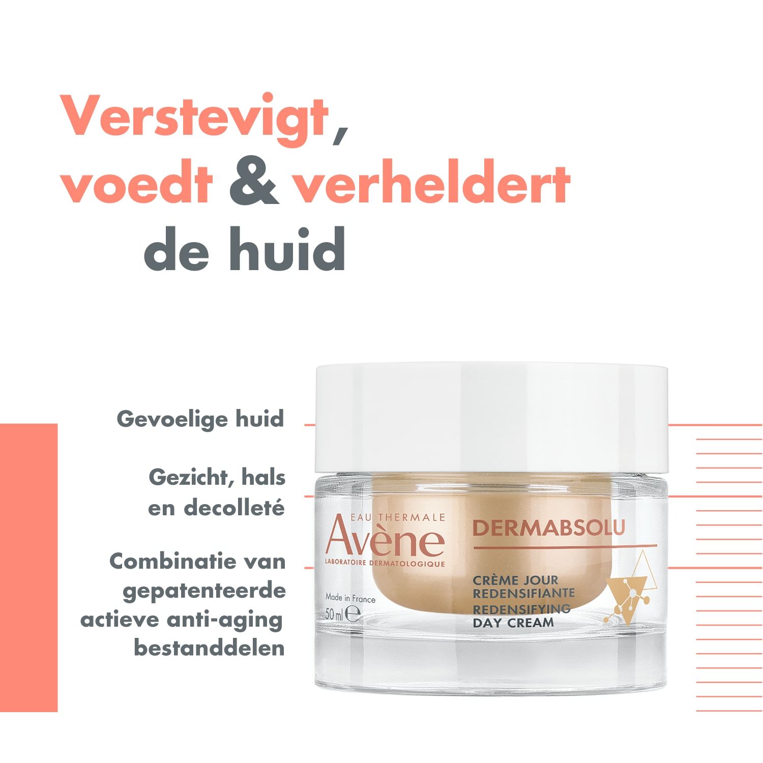 Avène DermAbsolu stangrinamasis dieninis kremas - 50 ml