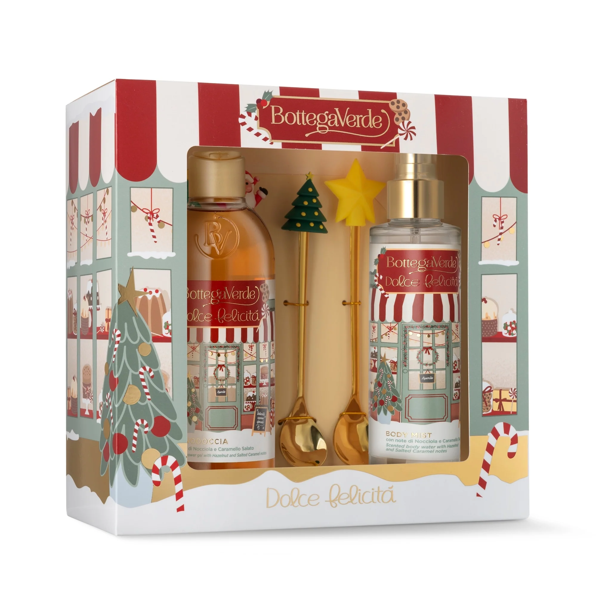 Holiday Collection Special Set Dolce Felicità - Cofanetti Viso e Corpo, Bagno e Doccia, Acqua Aromatica