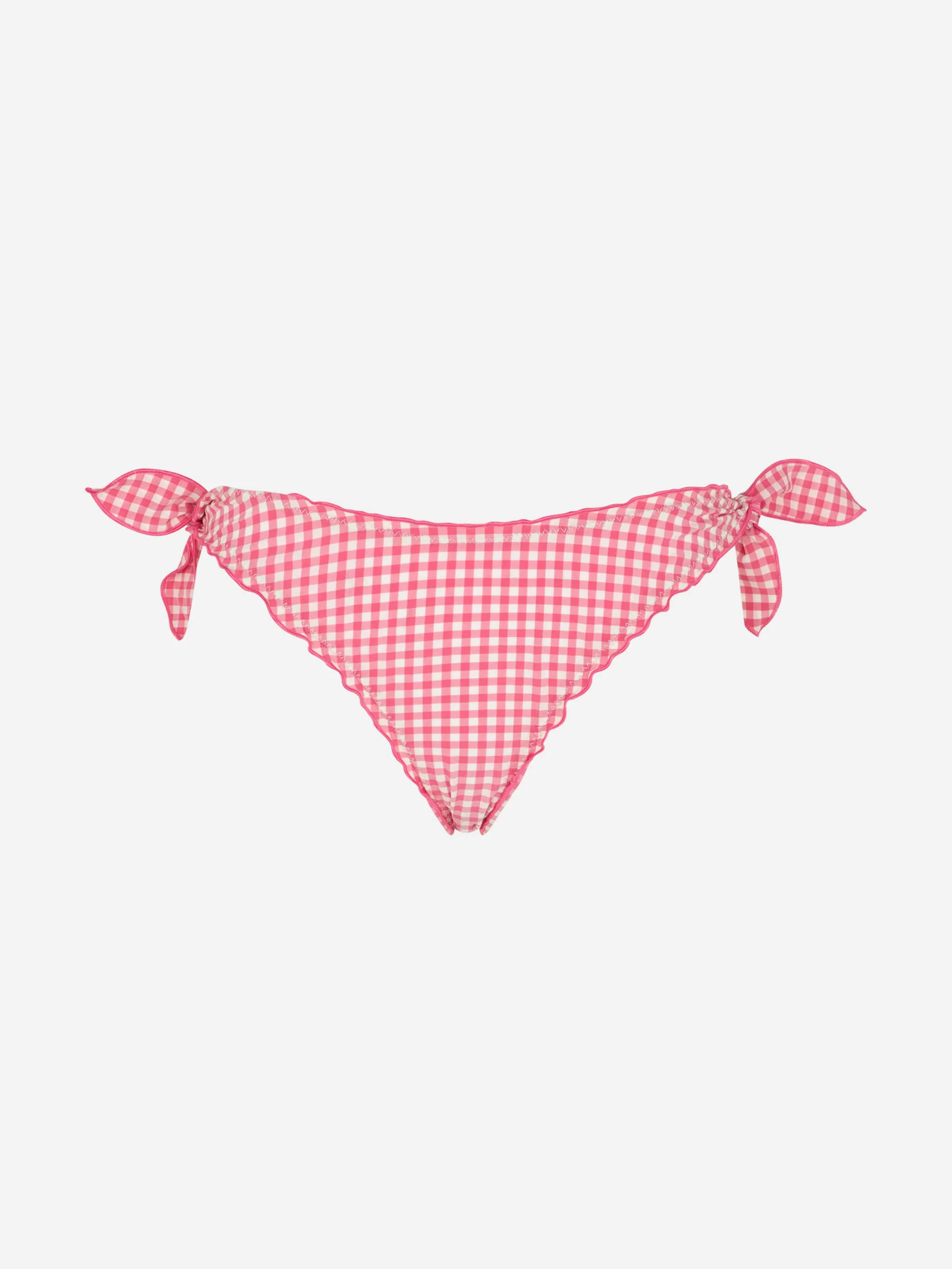 Roze geruite zeeslip