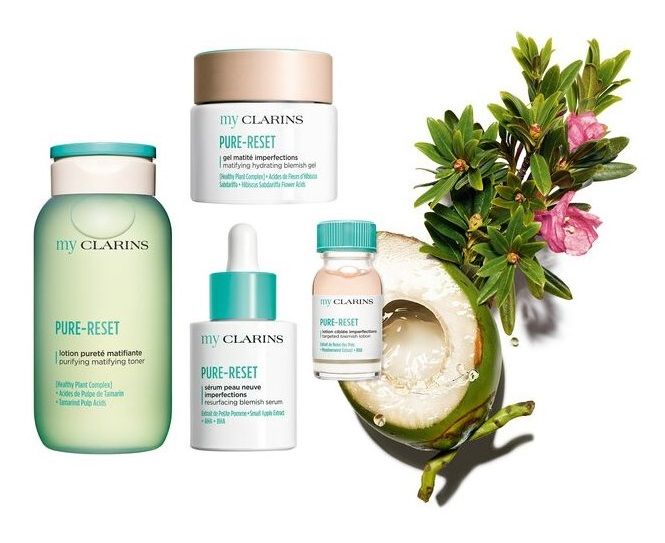 My Clarins Pure Reset pročišćavajuća matirajuća losiona Luksuzna sredstva za čišćenje / tonici