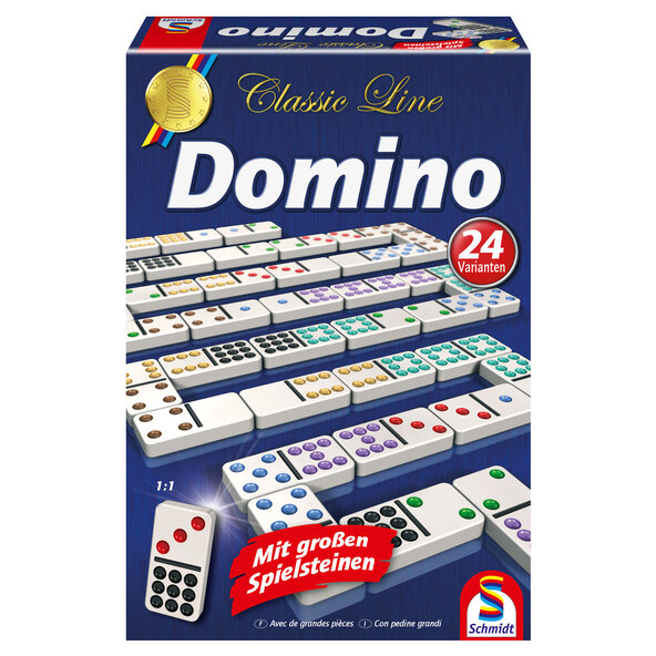 Linia Classic, Domino, cu piese de joc extra-mari
