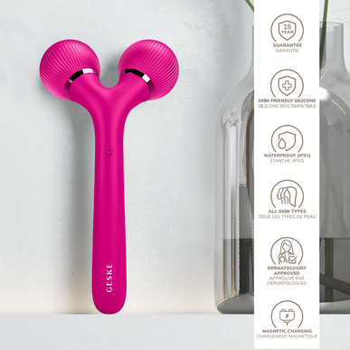 Geske Sonic Face and Body Roller 4 in 1 Magenta 1 unit 1 unit