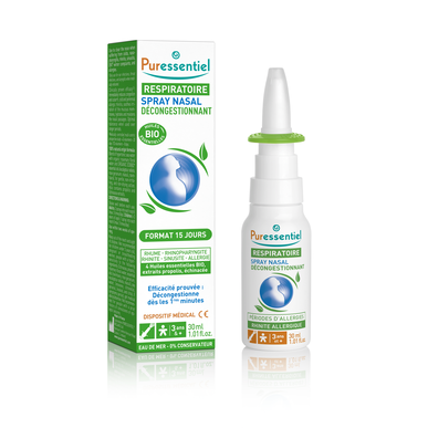Puressentiel Neusdecongestivum Spray Bio Neusdecongestivum Spray met oliën 30 ml 30 ml